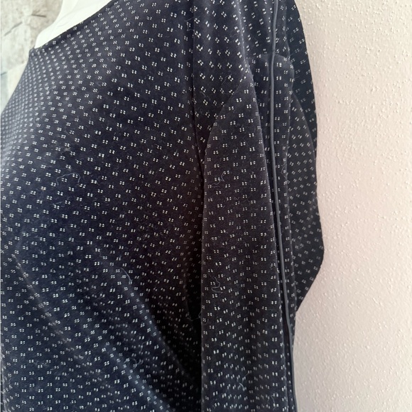 Sonia Rykiel Paris Velvet Dot Boatneck Top – Black Textured Knit | Size M - Picture 6 of 14